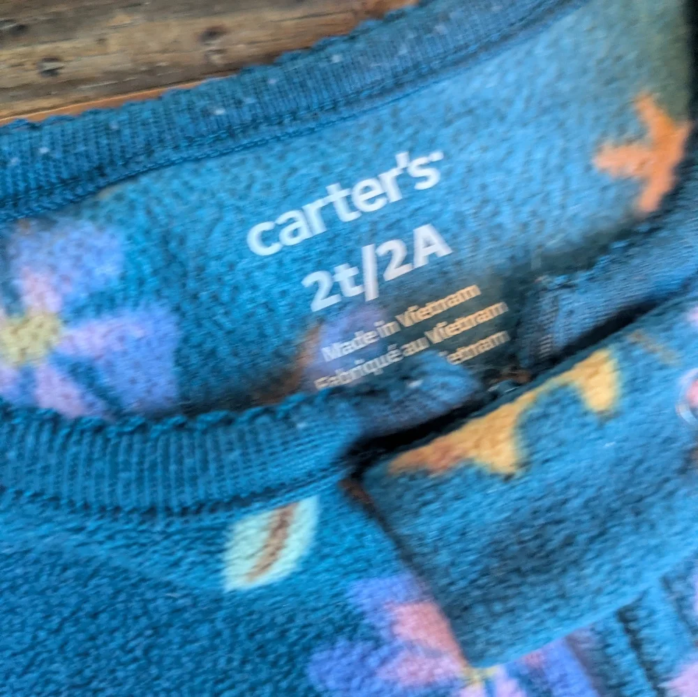 Carter's Pajama Lot Fleece Foot‎ Nightgowns Sizes Vary